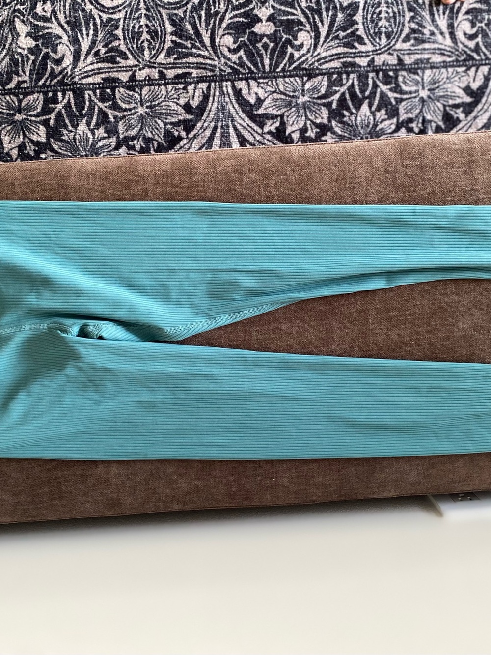 RVCA Ribbed Teal Leggings